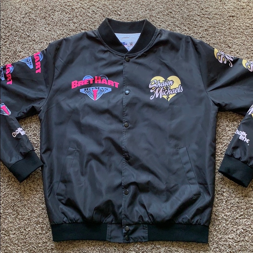 ❌SOLD❌ Chalk Line HBK VS Bret  Fanimation Jacket - Picture 5 of 7